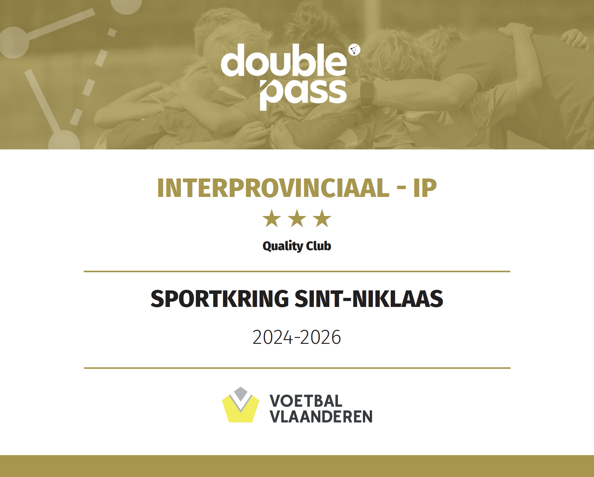 Sportkring Sint-Niklaas double pas